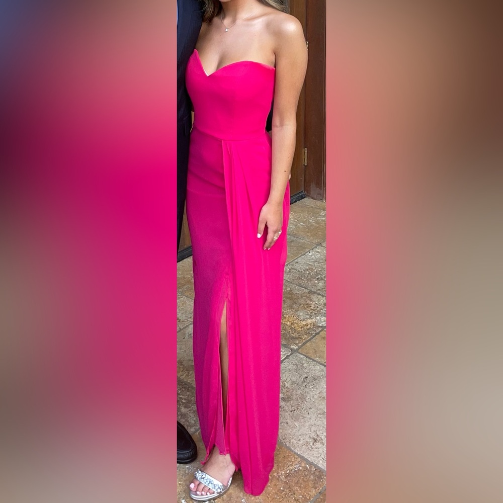 Jenny Packham Elegant Pleaded Gown
